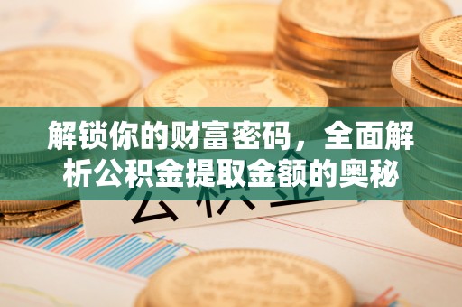 宁武解锁你的财富密码，全面解析公积金提取金额的奥秘