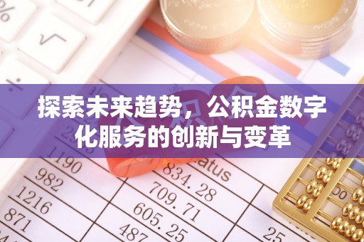 宁武探索未来趋势，公积金数字化服务的创新与变革